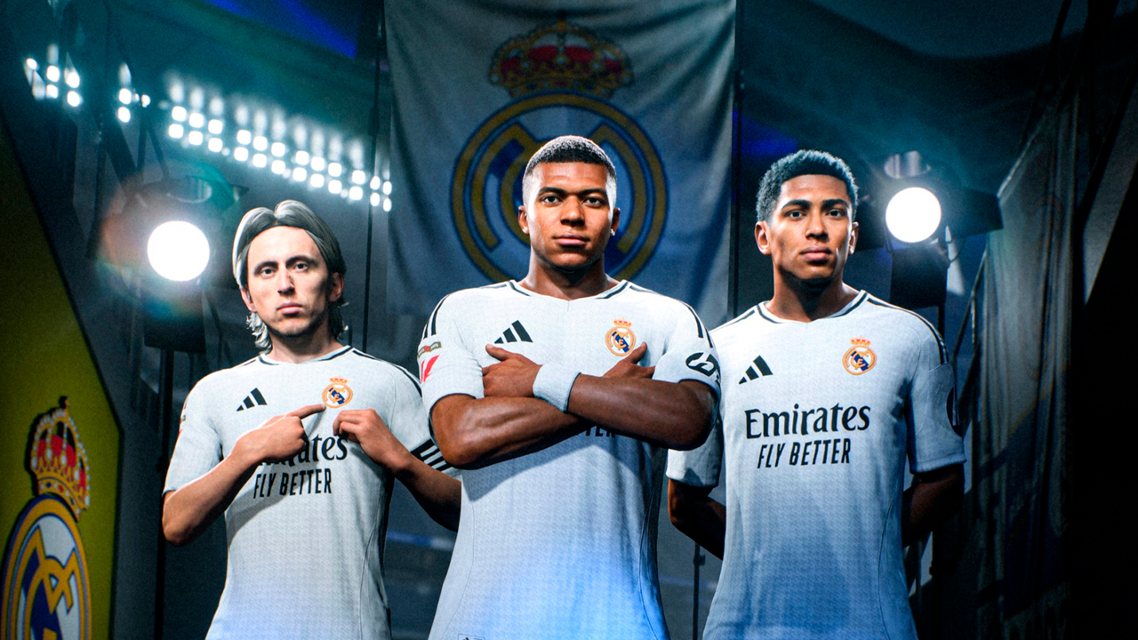 EA Sports FC 25 - Modrić, Mbappé y Bellingham - Real Madrid