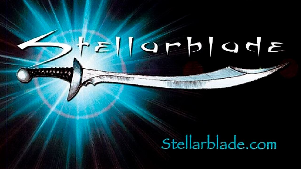 El logotipo de la marca Stellarblade de Mehaffey, registrado en agosto de 2023 en Luisiana y en noviembre del mismo año en Mississippi, supuestamente en uso desde 2010 (vía IGN)