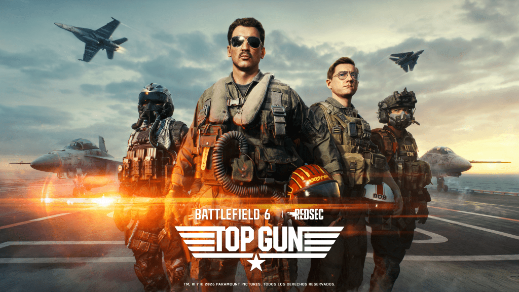 Battlefield 6 prepara su colaboración con Top Gun con nuevos aviones, modos y la Isla Wake Battlefield 6 prepara su colaboración con Top Gun con nuevos aviones, modos y la Isla Wake